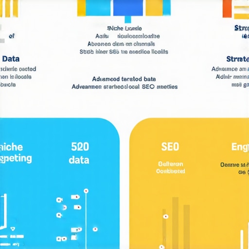 Infographic showing complex local SEO tactics for map pack domination