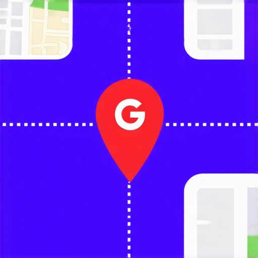 Illustration showing step-by-step process of optimizing a Google Maps listing.