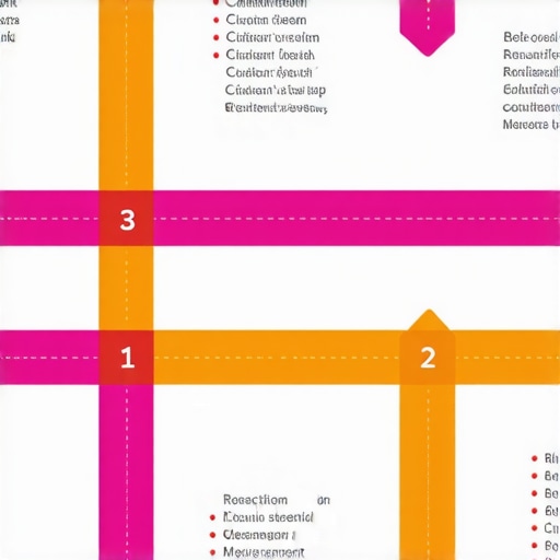 A visual diagram illustrating various steps in local SEO optimization for Google Maps ranking