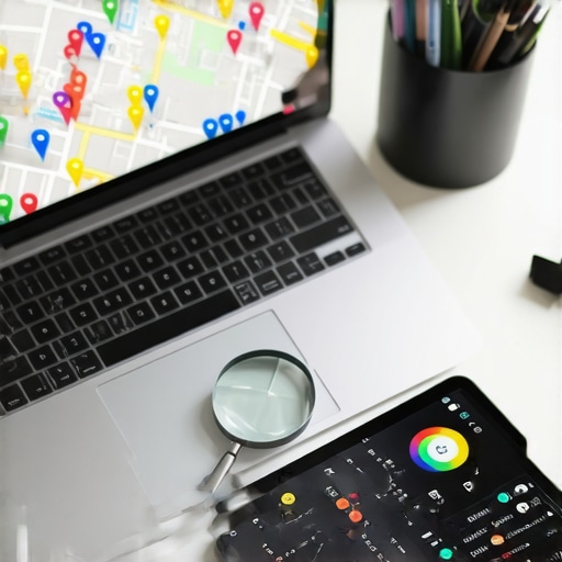 The actual tools we use to audit local map visibility